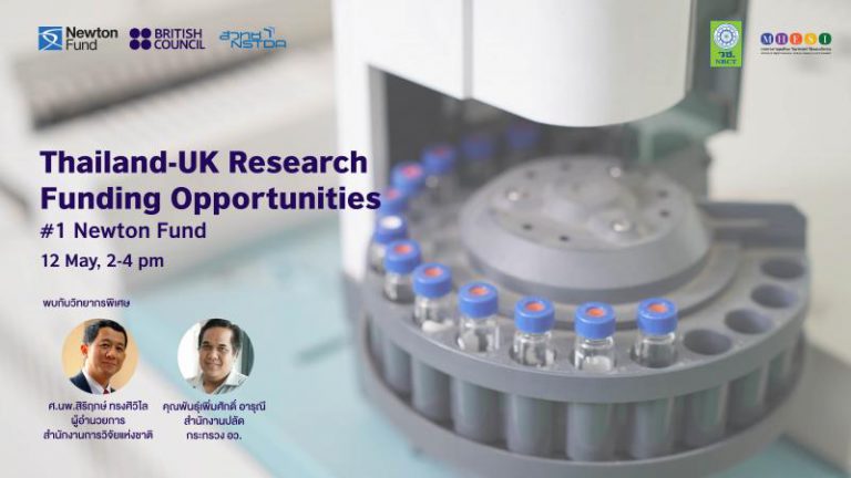 UK-Thailand Partners in Research and Innovation – Newton Fund opportunities